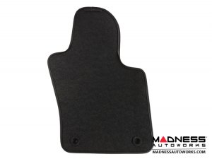 Dodge Hornet Floor Mats - Premium Carpet - LUXUS - Front Set - Black